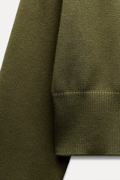 Lily | Grüner Pullover
