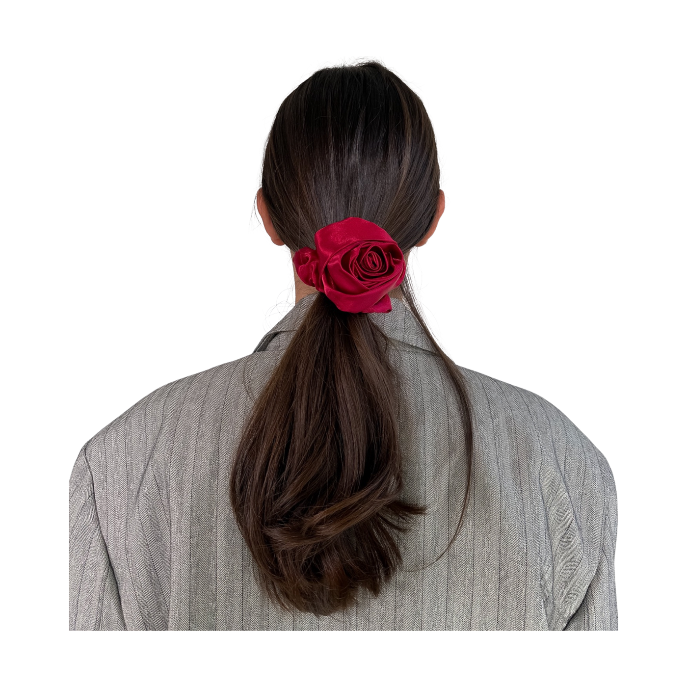Berlin Rose Scrunchie