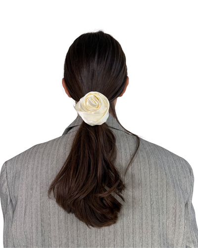 Berlin Rose Scrunchie