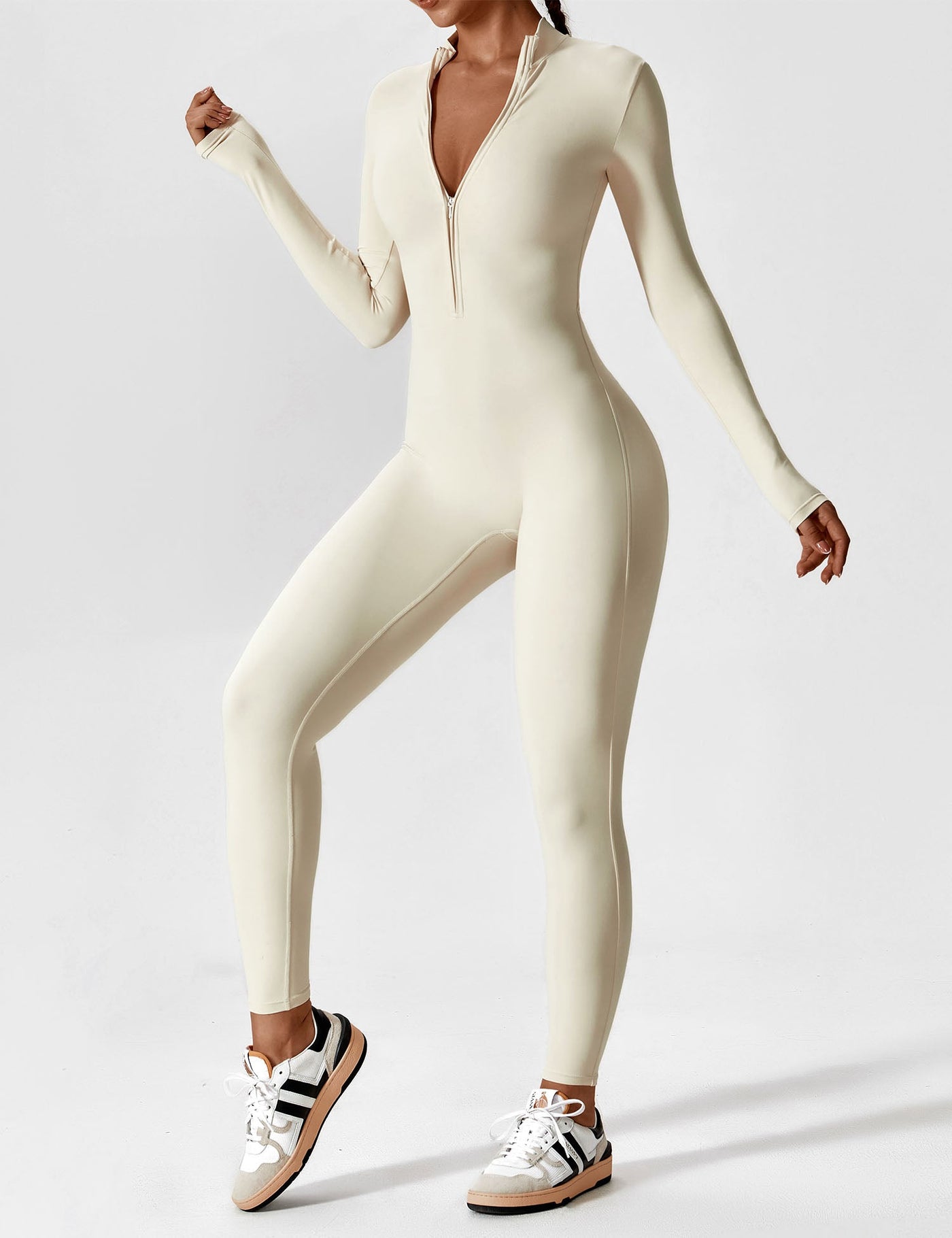 YUNA Long Sleeve Jumpsuit