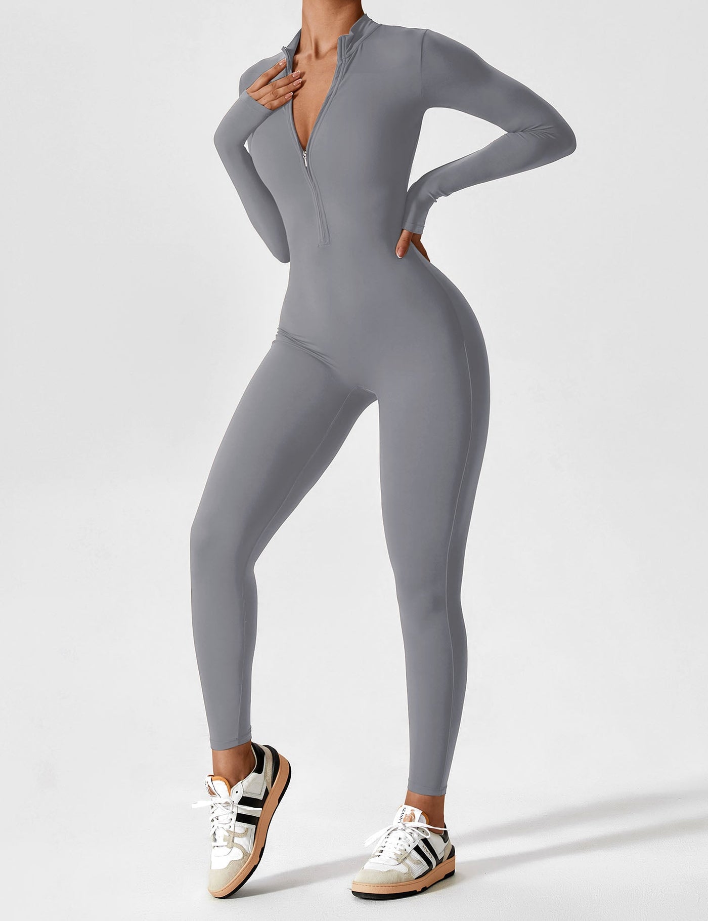 YUNA Long Sleeve Jumpsuit
